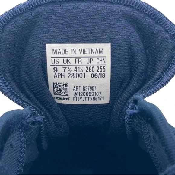 NWOB - Adidas Originals Blue & Violet Sneakers – Women’s Size 9 - Picture 6 of 6